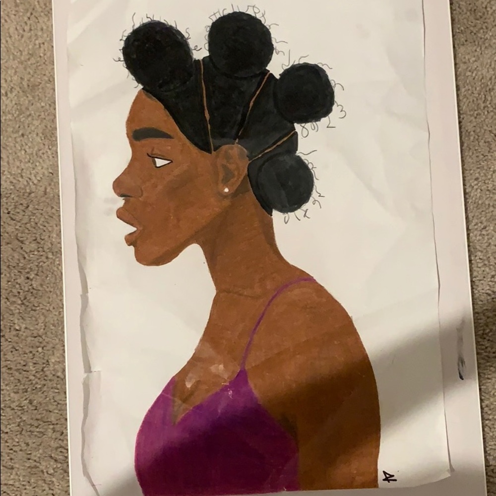 african female portrait